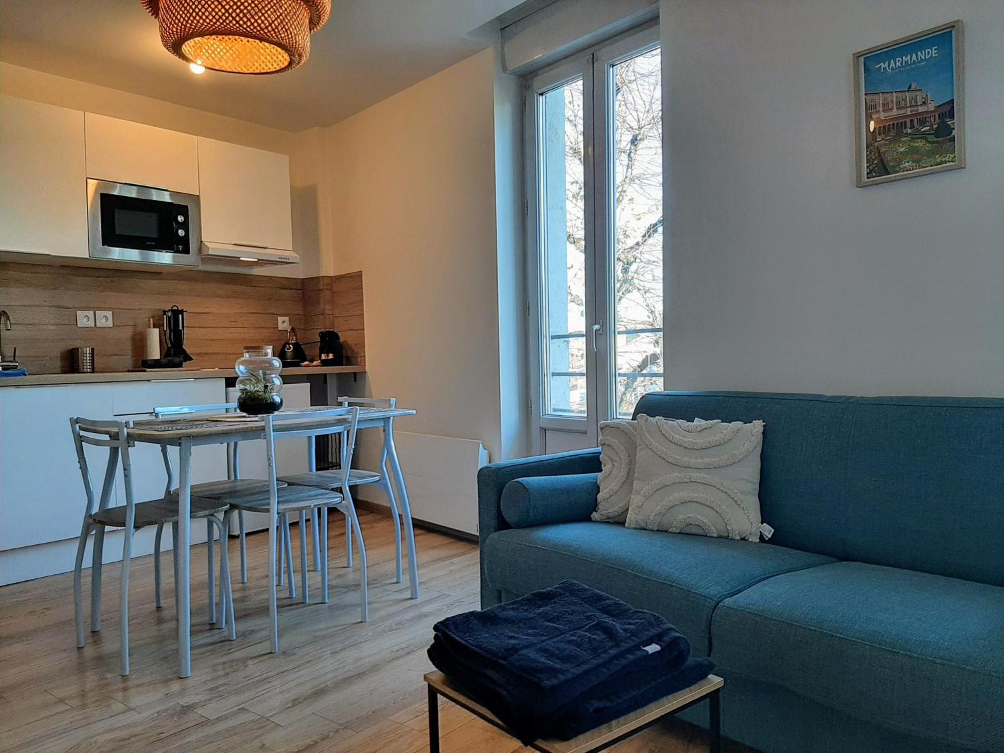 Les Apparts De Marmande - Appart Cosy, Centre De 马尔芒德 外观 照片